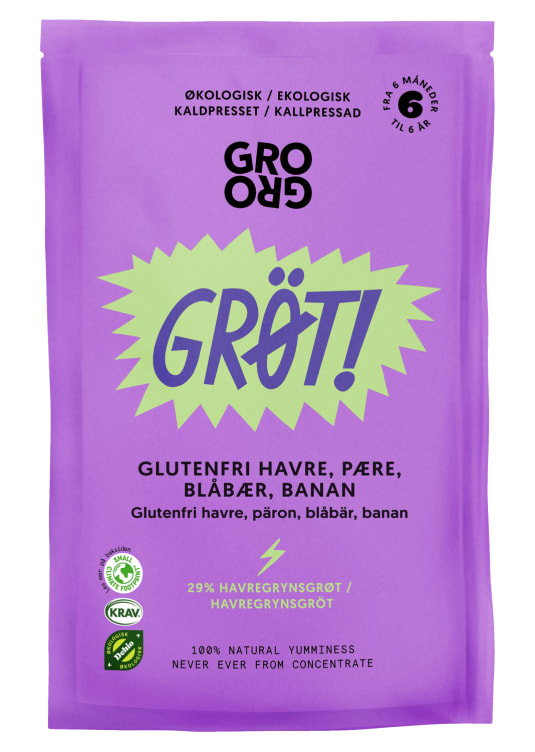 Grogro Perky Porridge 100g