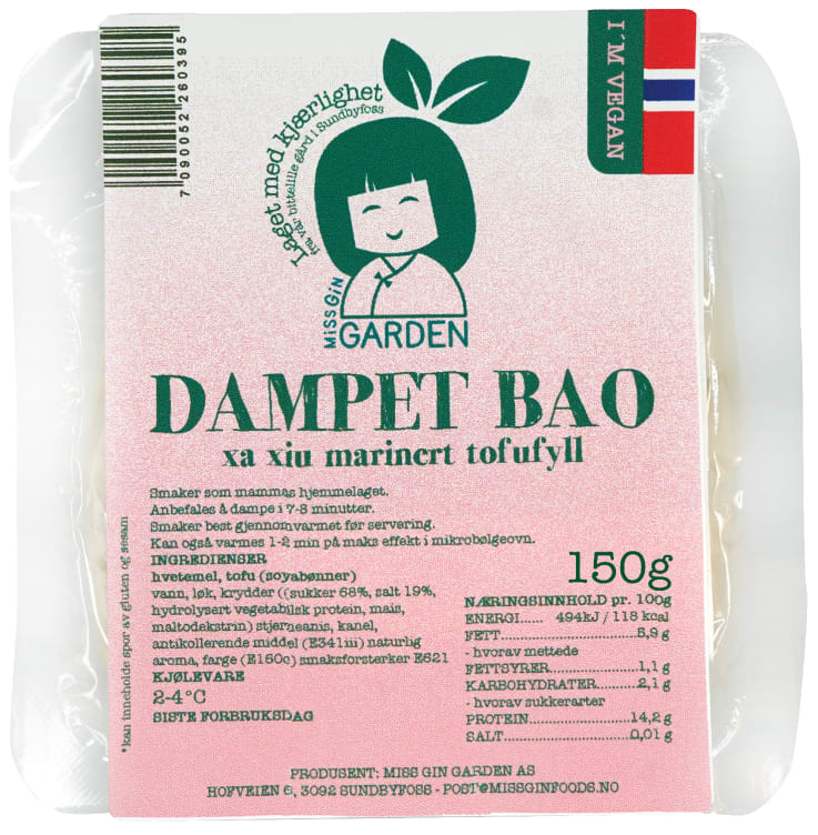 Bao Bolle Tofu Dampet 150g Miss Gin Garden