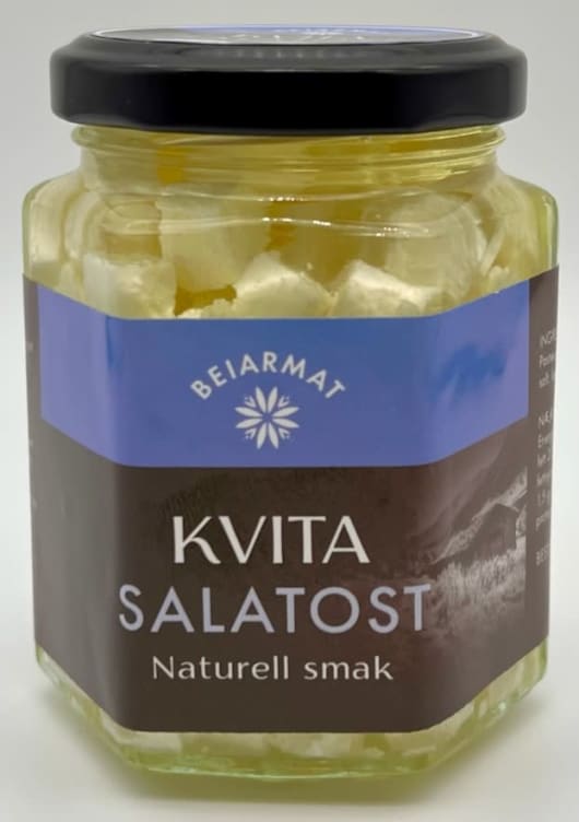 Kvita Salatost Naturell 200g Beiarmat