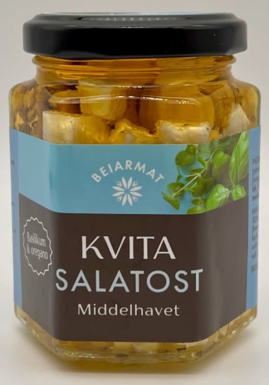 Kvita Salatost Middelhavet 200g Beiarmat