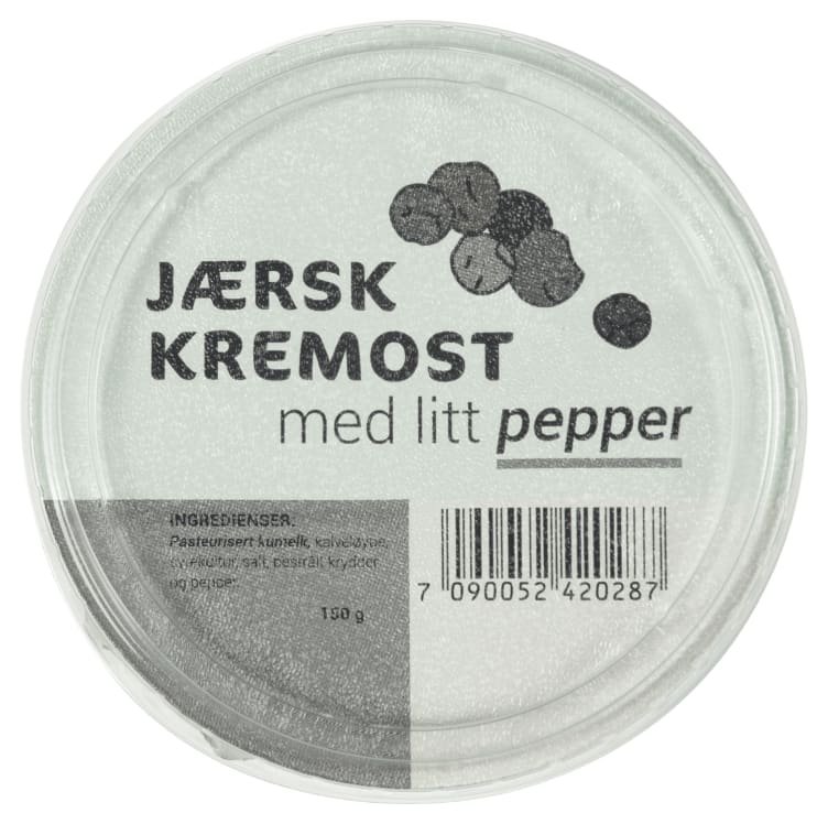 Jærsk Kremost Pepper 150g Ystepikene