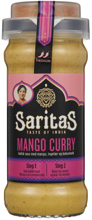 Bilde av Mango Curry 360g Saritas