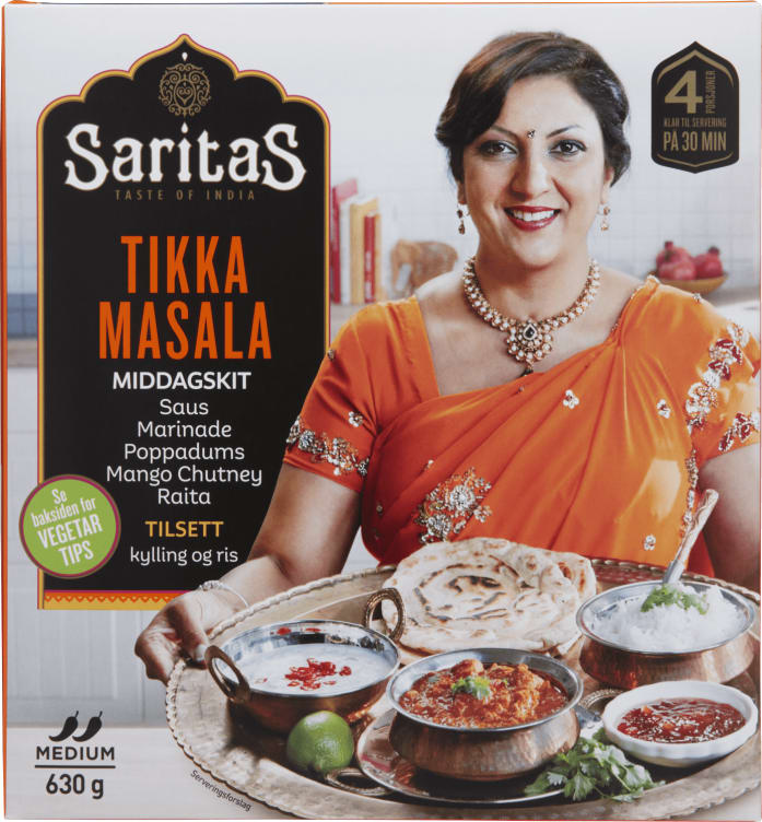 Bilde av Tikka Masala Kit 630g Saritas