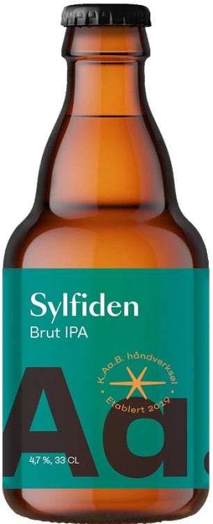 Sylfiden Brut Ipa 0,33l flaske Kaab Bryggeri