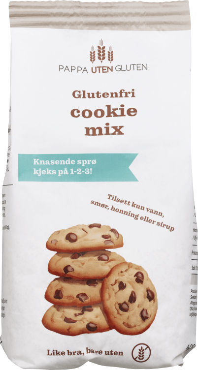 Cookie Mix Gl.Fri 400g Pappa uten Gluten