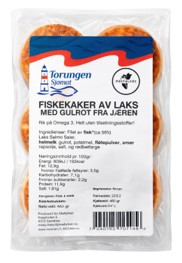 Fiskekaker Av Laks