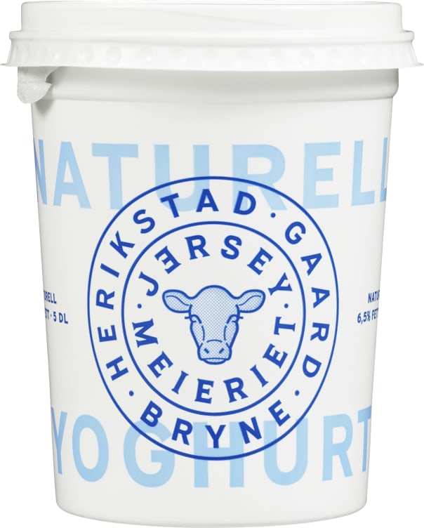 Yoghurt Naturell 500g Jerseymeieriet