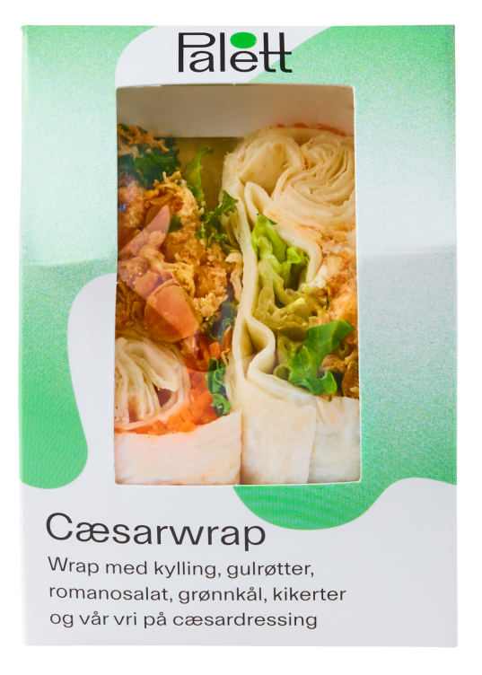 Cæsarwrap 225g Palett