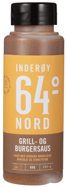 Grill&Burgersaus 280g Inderøy 64° Nord