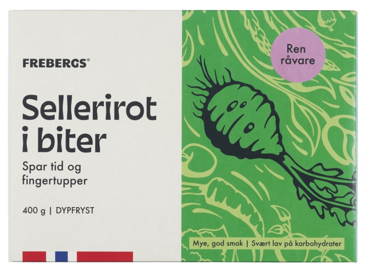 Sellerirot i Biter 400g Frebergs