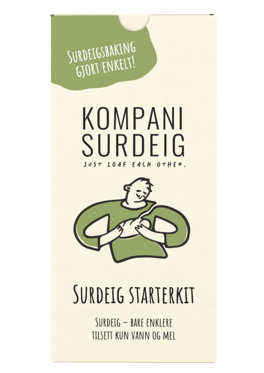Starterkit Surdeig 1stk Kompani Surdeig