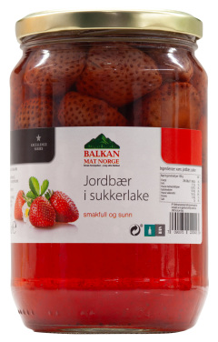 Jordbær Sukkerlake