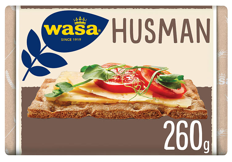 Husman Knekkebrød 260g Wasa