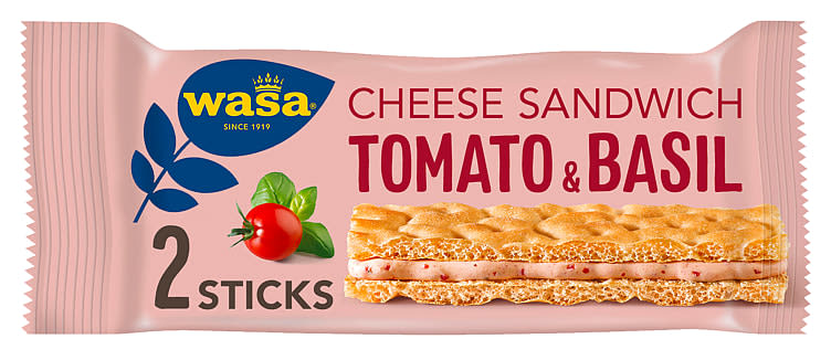 Sandwich Cheese Tomat&Basilikum 40g Wasa