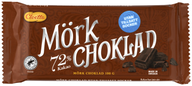 Mørk Sjokolade 72%