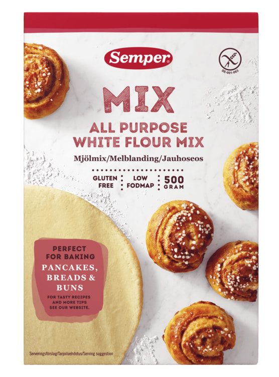 Brødmix glutenfri 500g Semper