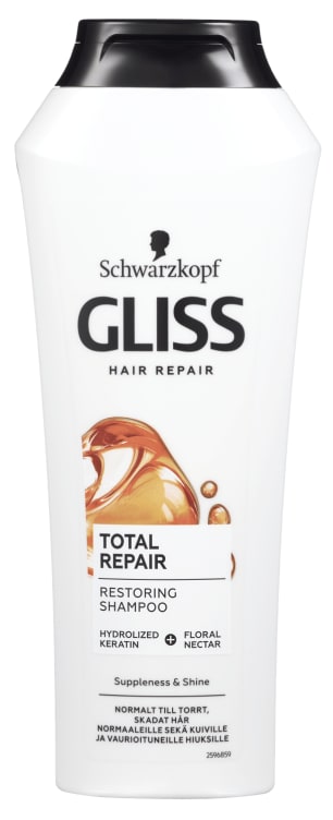 Gliss Total Repair Shampoo 250ml