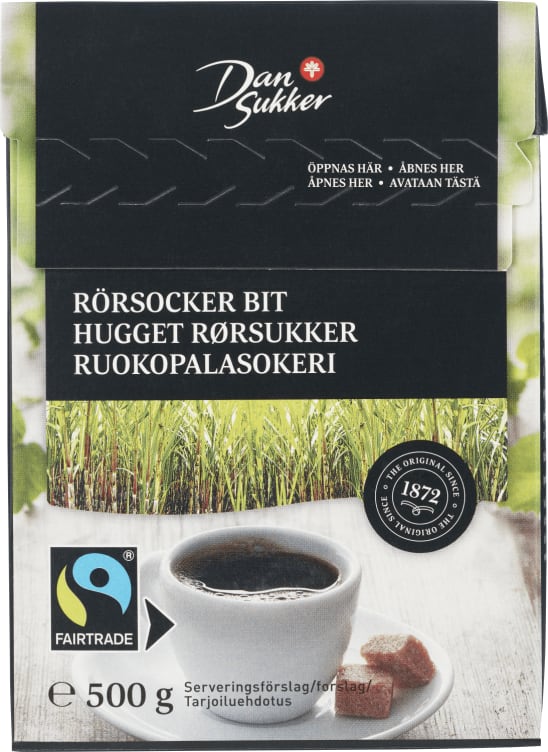 Råsukker Biter 500g