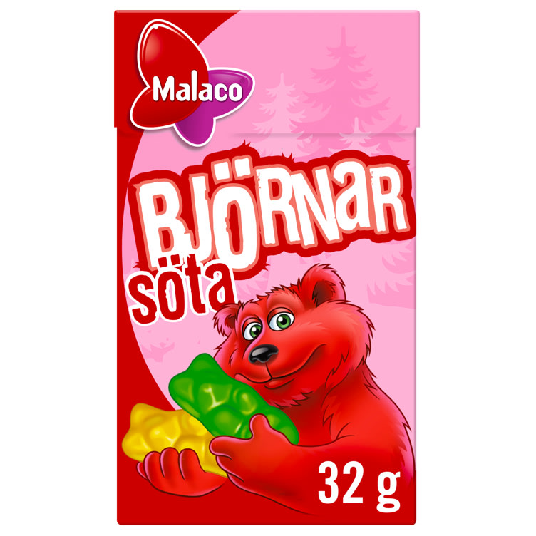 Søte Bjørner 32g Cloetta