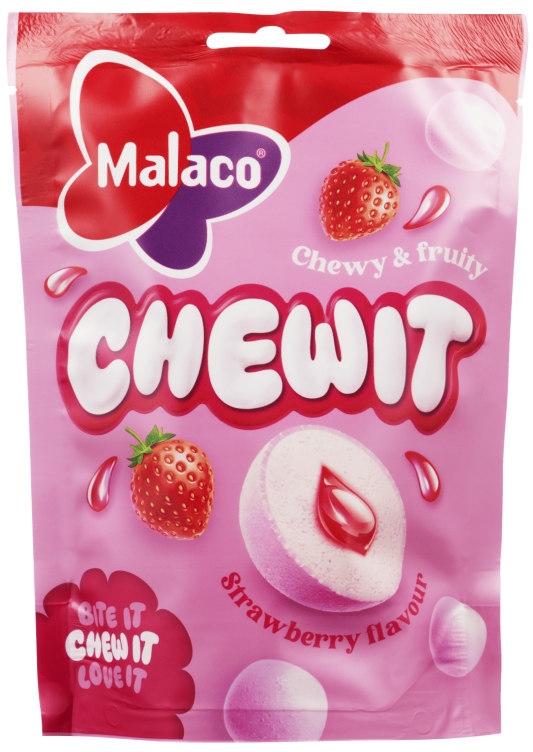Product Image for Chewit Strawberry 115g Malaco