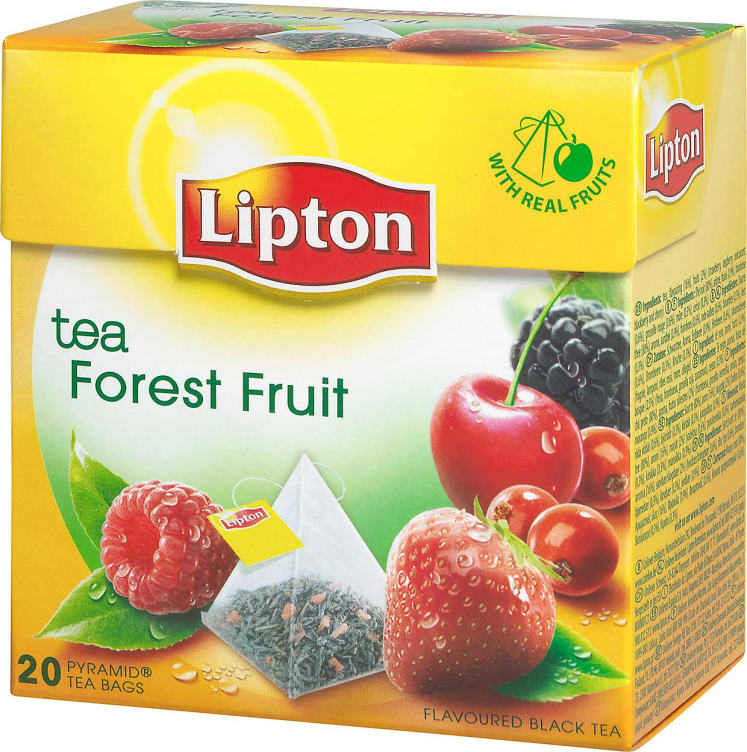 Bilde av Forest Fruit Te Pyramide 20pos Lipton