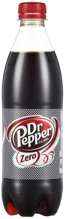 Dr Pepper Zero 0,5l flaske
