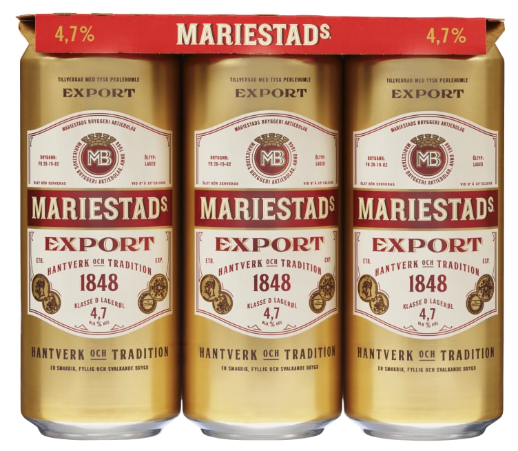 Mariestads Export 0,5lx6 boks
