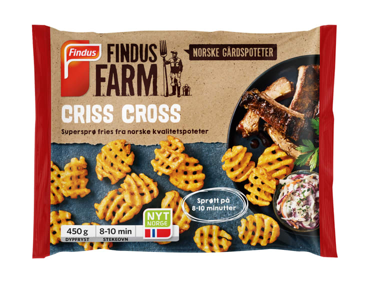Findus Farm Criss Cross 450g