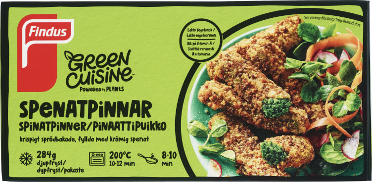 Product Image for Spinatpinner Green Cuisine 284g Findus