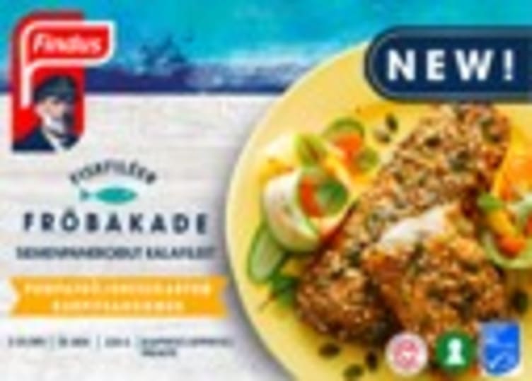 Fiskefilet Frøbakt Gresskar&Bokhvete 220g Findus