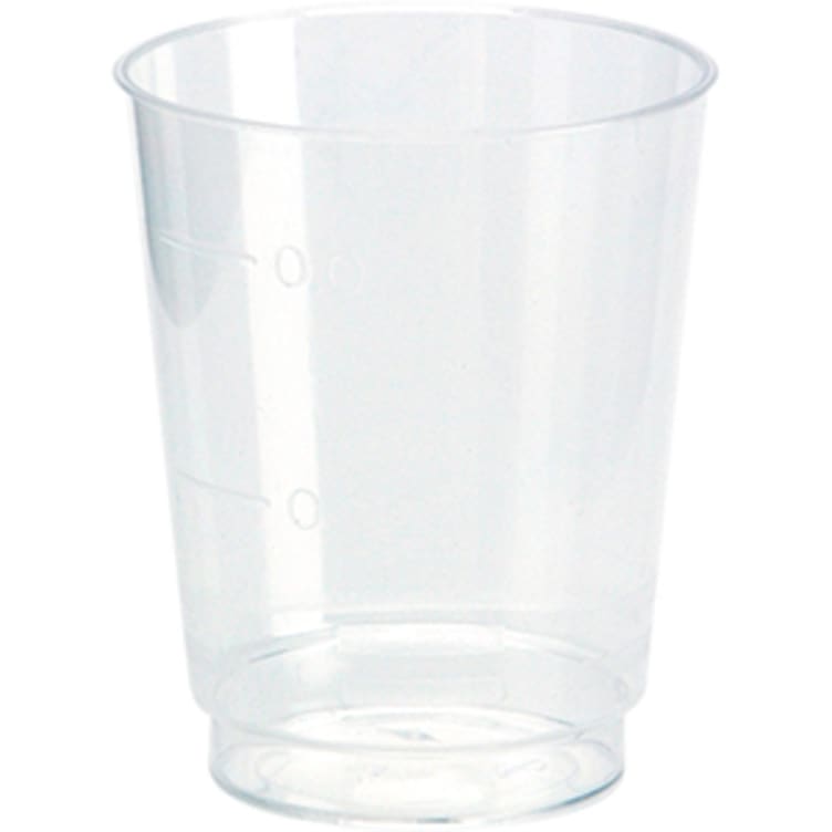 Plastglass Crystal 5cl 50stk Duni