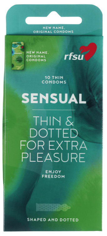 Kondom Sensual 10stk Rfsu