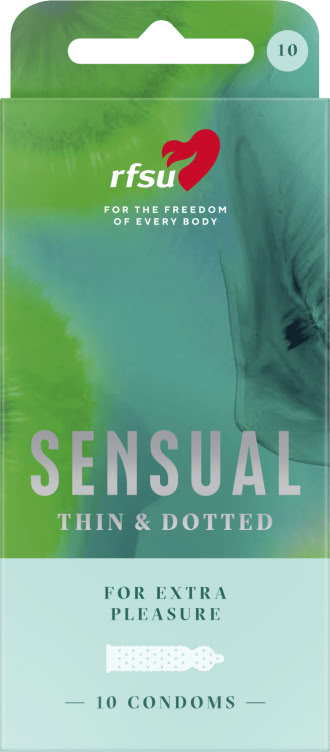 Kondom Sensual 10 stykk Rfsu
