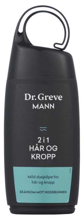 Dr.Greve Mann 2i1 Hår og Kropp 250ml