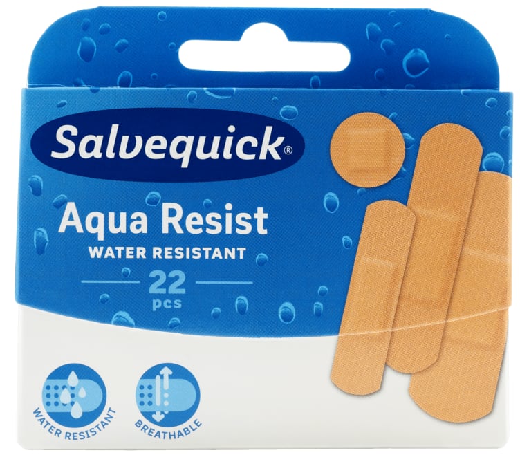 Plaster Aquaresist 22stk Salvequick