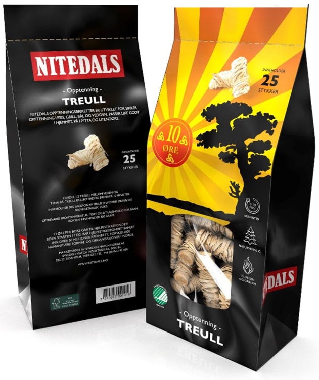 Treull 25stk Nitedals