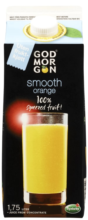 God Morgen Juice Smooth Appelsin 1,75l