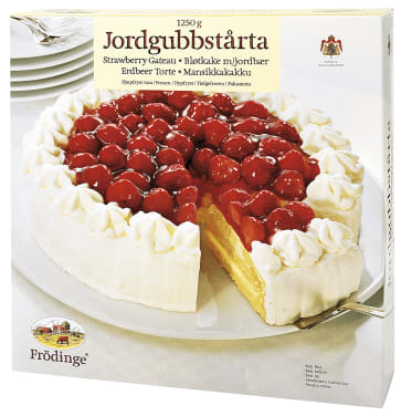 Bløtkake m/Jordbær