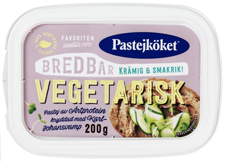 Vegetarpostei m/Steinsopp 200g Ridderheims