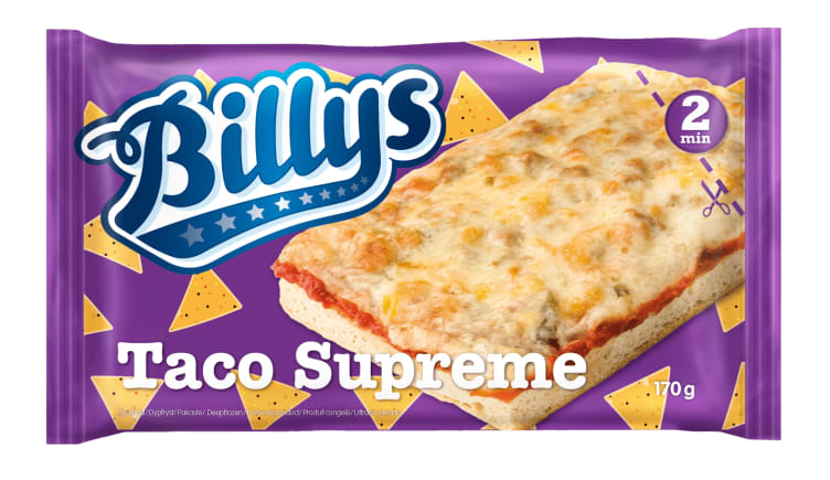 Bilde av Billy Pan Pizza Taco Supreme 170g