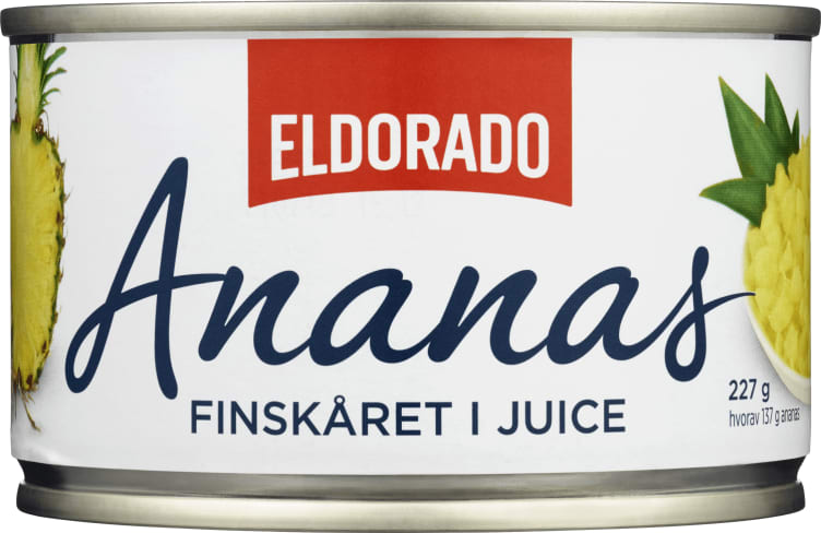 Ananas Finskåret i Juice 227g Eldorado