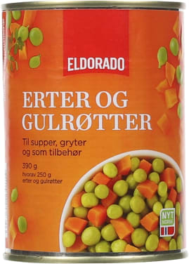 Erter Og Gulrøtter