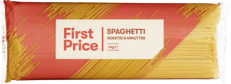 Bilde av Spaghetti 1kg First Price