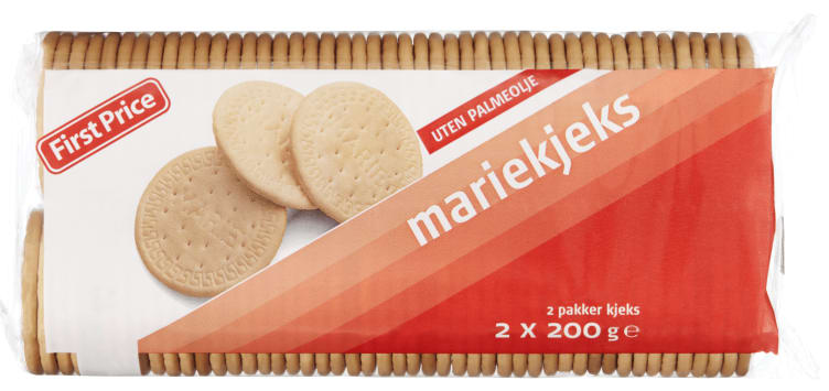 Mariekjeks 2x200g First Price