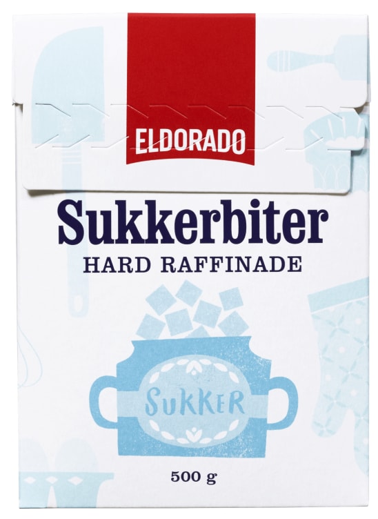 Sukkerbiter Hard Raffinade 500g Eldorado