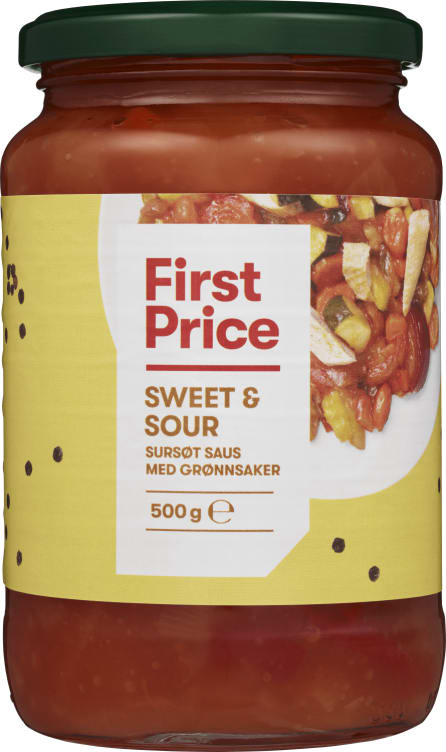Sweet&Sour Sauce 500g First Price