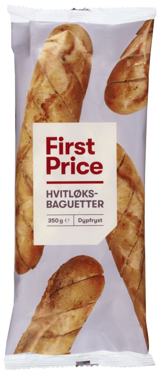 Bilde av Hvitløksbaguetter 2pk First Price