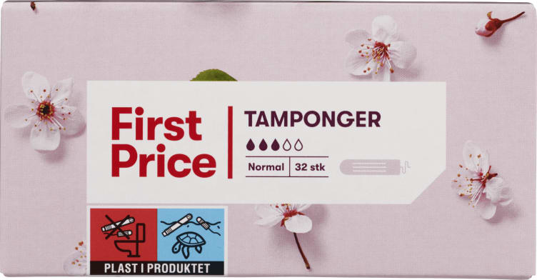 Tamponger 32stk First Price