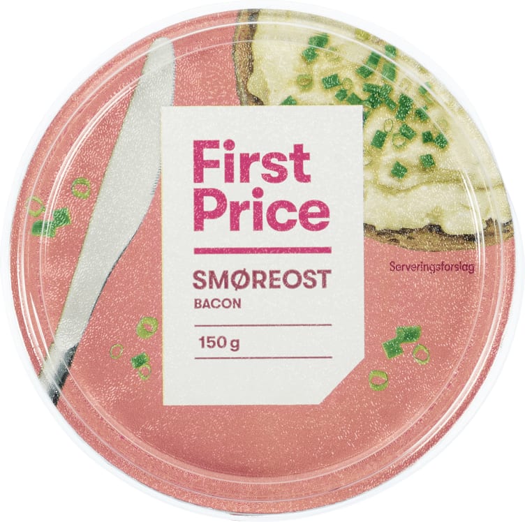 Smøreost Bacon 150g First Price