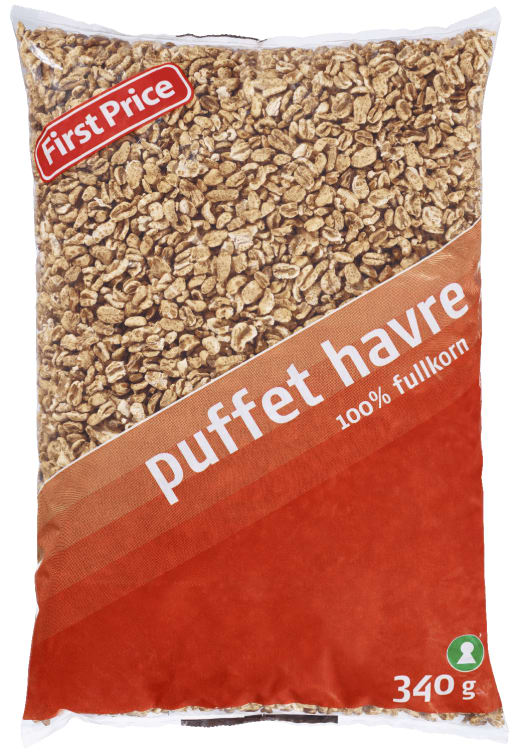 Bilde av Puffet Havre 340g First Price